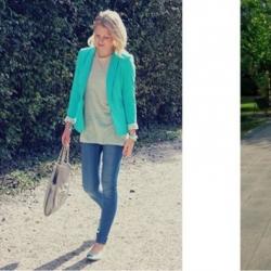 Šta nositi sa zelenim sakoom: savjeti Ženske zelene jakne sa čime nositi
