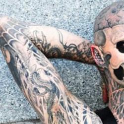 In memory of Zombie Boy: we recall an interview with Rick Genest about victory over cancer, Lady Gaga and tattoos Zombie Boy has died